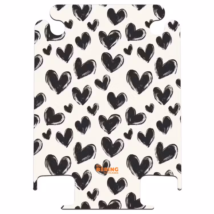 CaseSwap™ - Hearts - Pattern - Black — 1