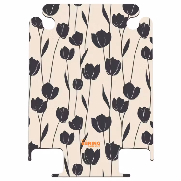 CaseSwap™ - Tulips - Pattern - Black — 1