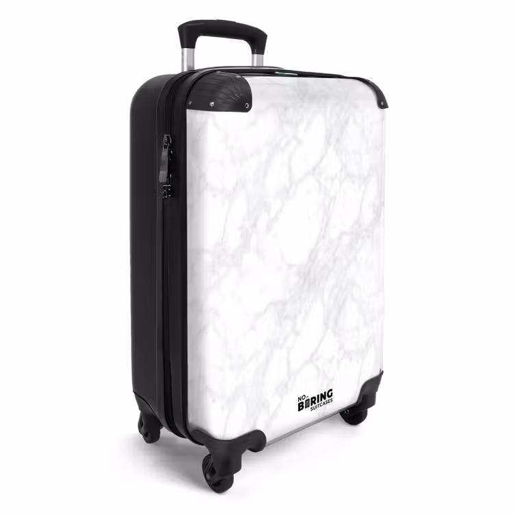 CaseSwap™ - Minimalist - White - Gray veins — 2