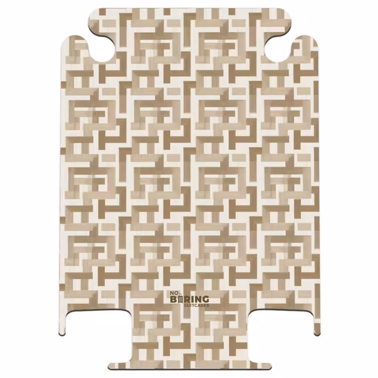 CaseSwap™ - Geometric - Retro - Brown — 1