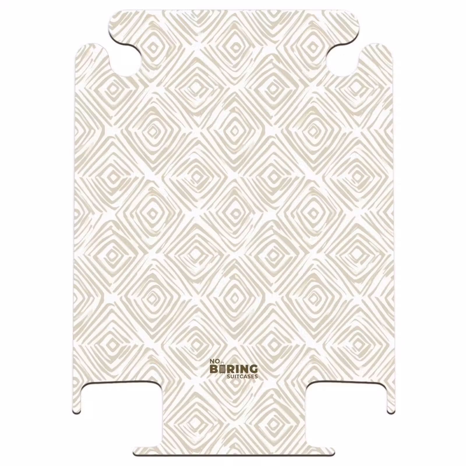 CaseSwap™ - Abstract - Plaid - Beige — 1