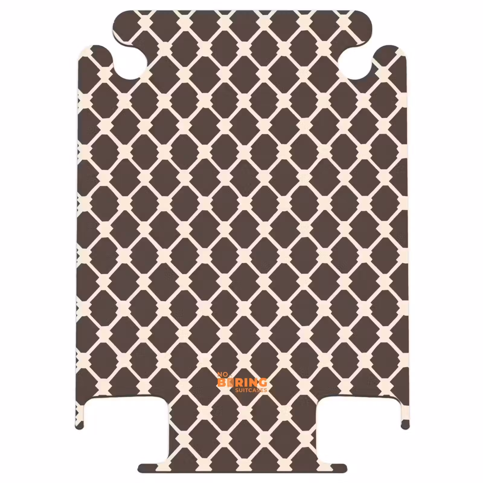 CaseSwap™ - Brown - Checkered pattern - Geometric — 1