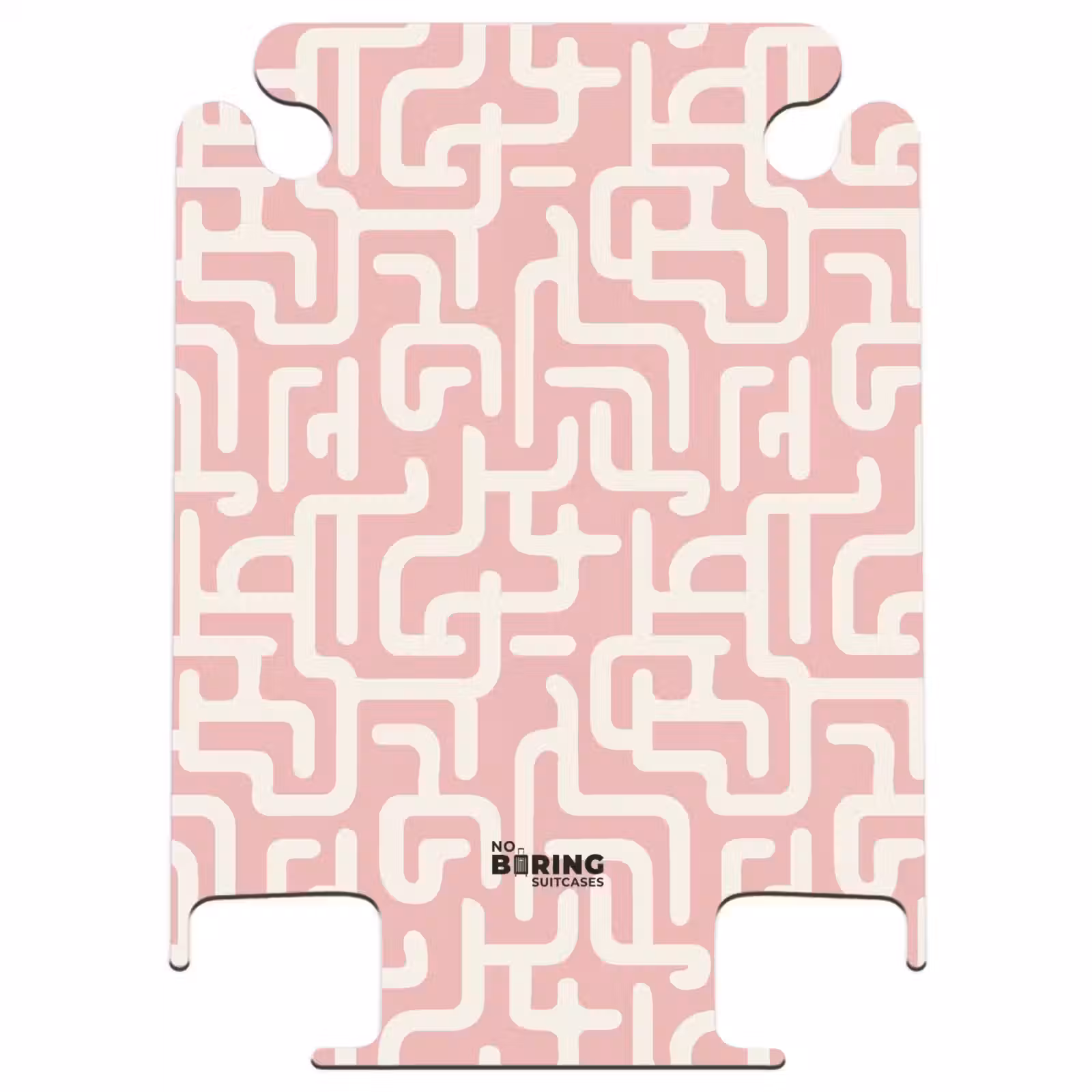 CaseSwap™ - Maze pattern - Pink - White - Abstract — 1