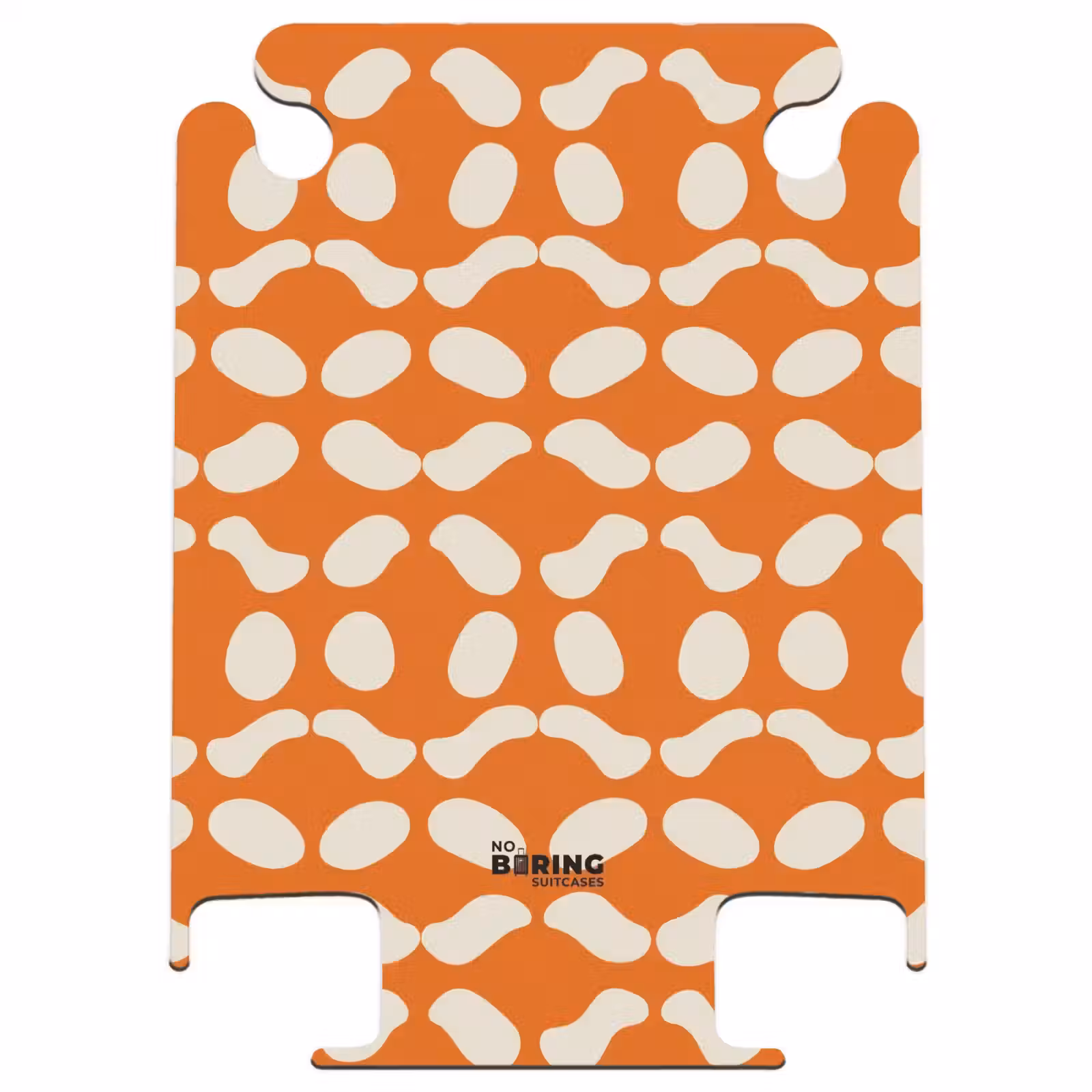 CaseSwap™ - Orange - Checkered pattern - White — 1