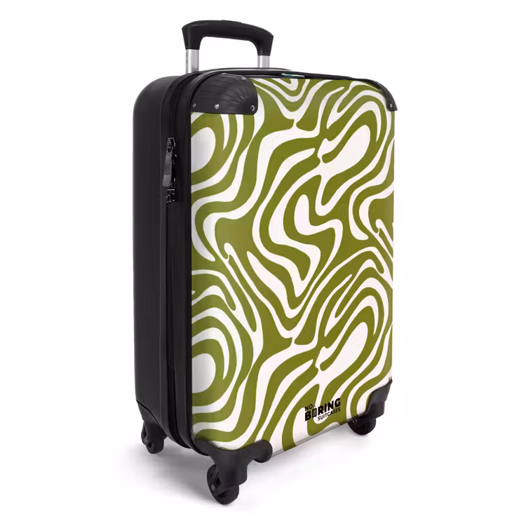 CaseSwap™ - Line pattern - Green - Organic — 2