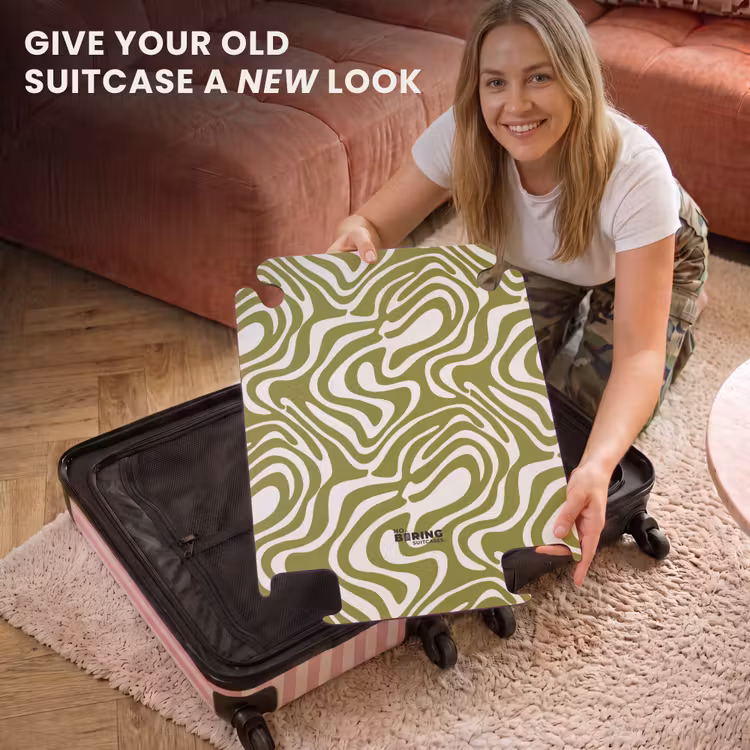 CaseSwap™ - Line pattern - Green - Organic — 3