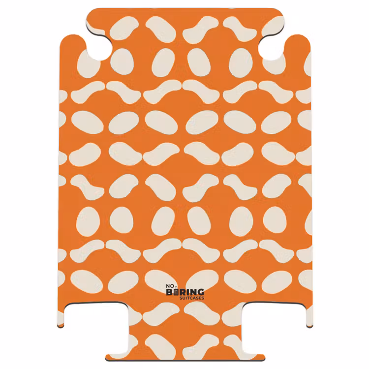 CaseSwap™ - Orange - Checkered pattern - White — 1