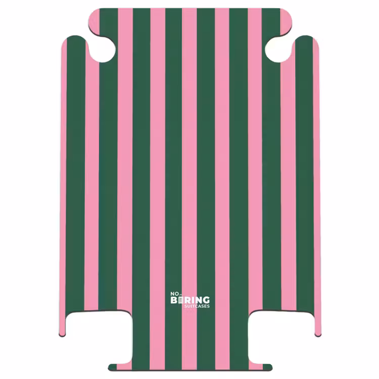 CaseSwap™ - Vertical stripes - Green - Pink — 1