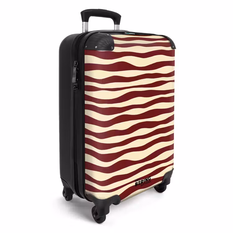 CaseSwap - Waves - Red - Pattern - Cream — 2
