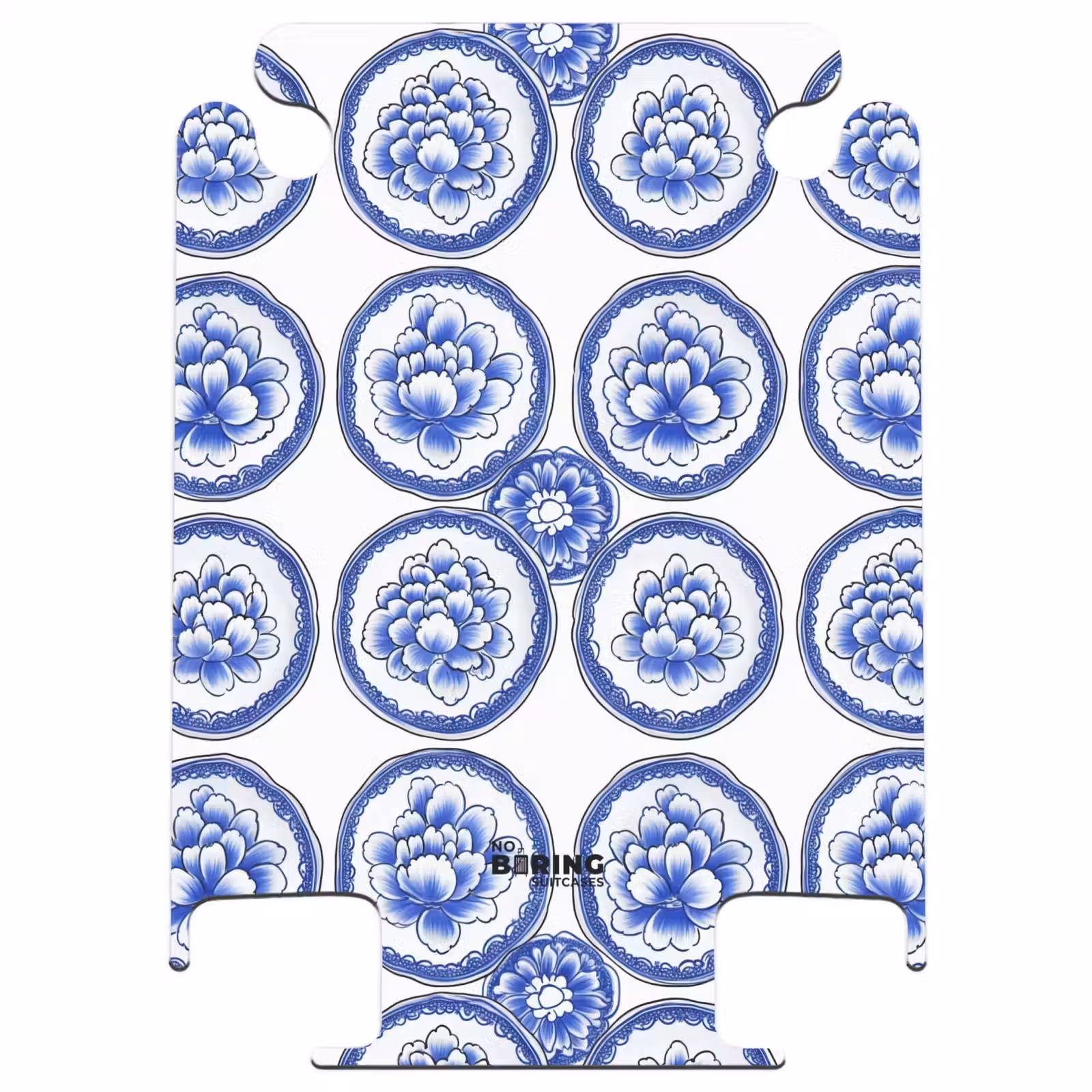 CaseSwap™ - Circles - Flowers - Blue — 1