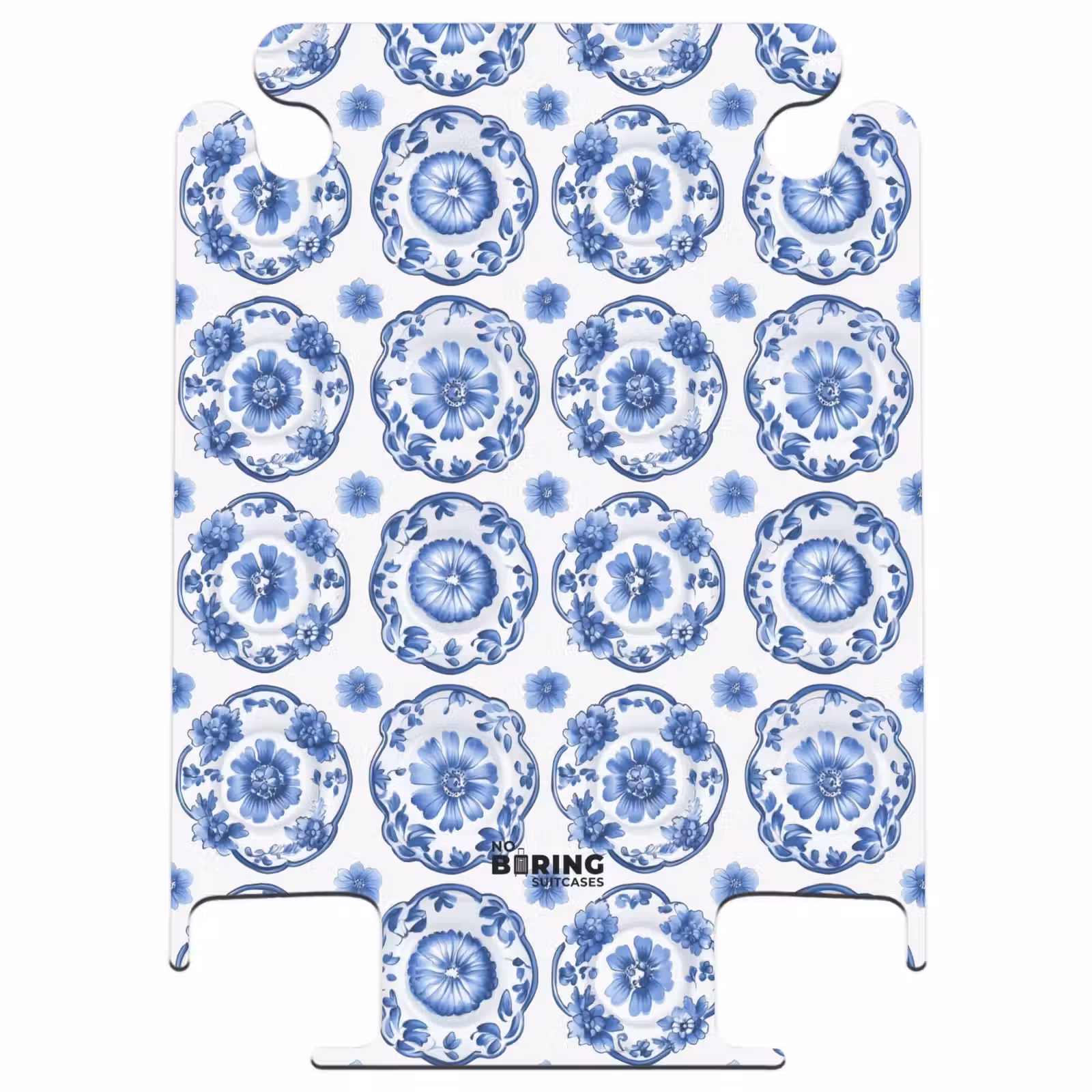 CaseSwap™ - Decorative signs - Flowers - Blue — 1