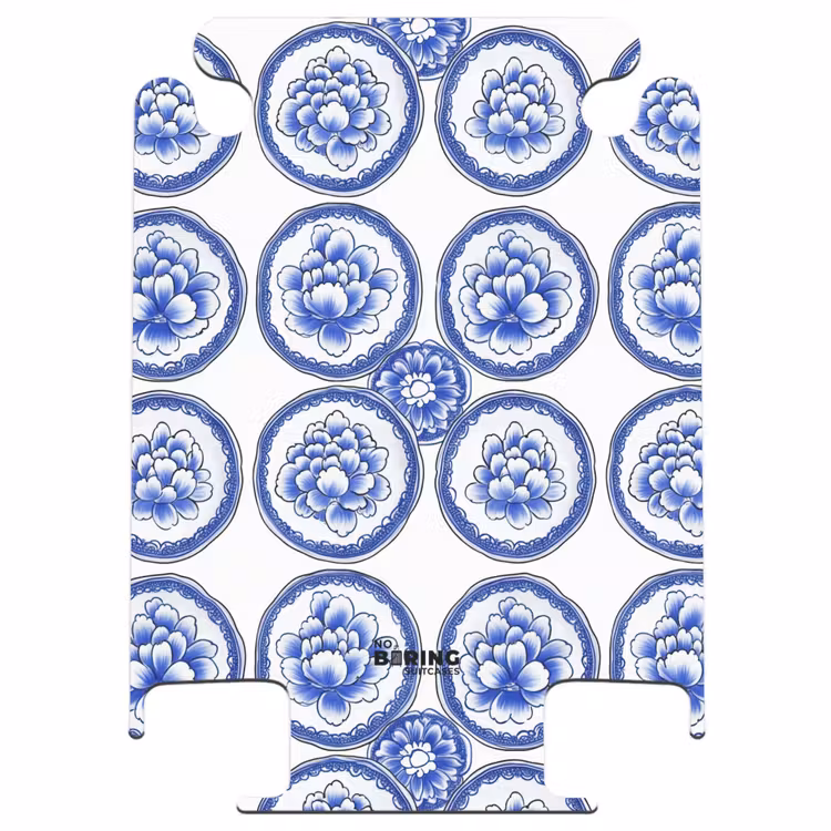 CaseSwap™ - Circles - Flowers - Blue — 1