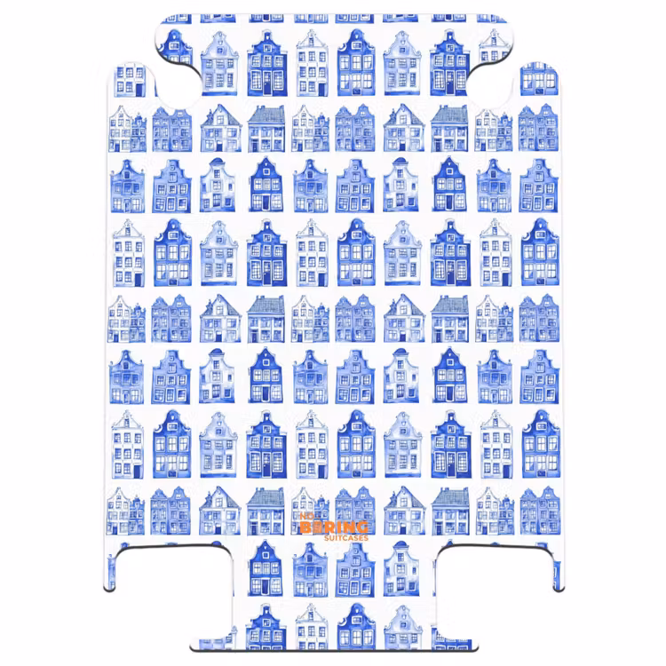 CaseSwap™ - Pattern - Houses - Blue — 1