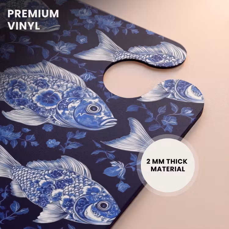 CaseSwap™ - Pisces - Flowers - Blue — 6