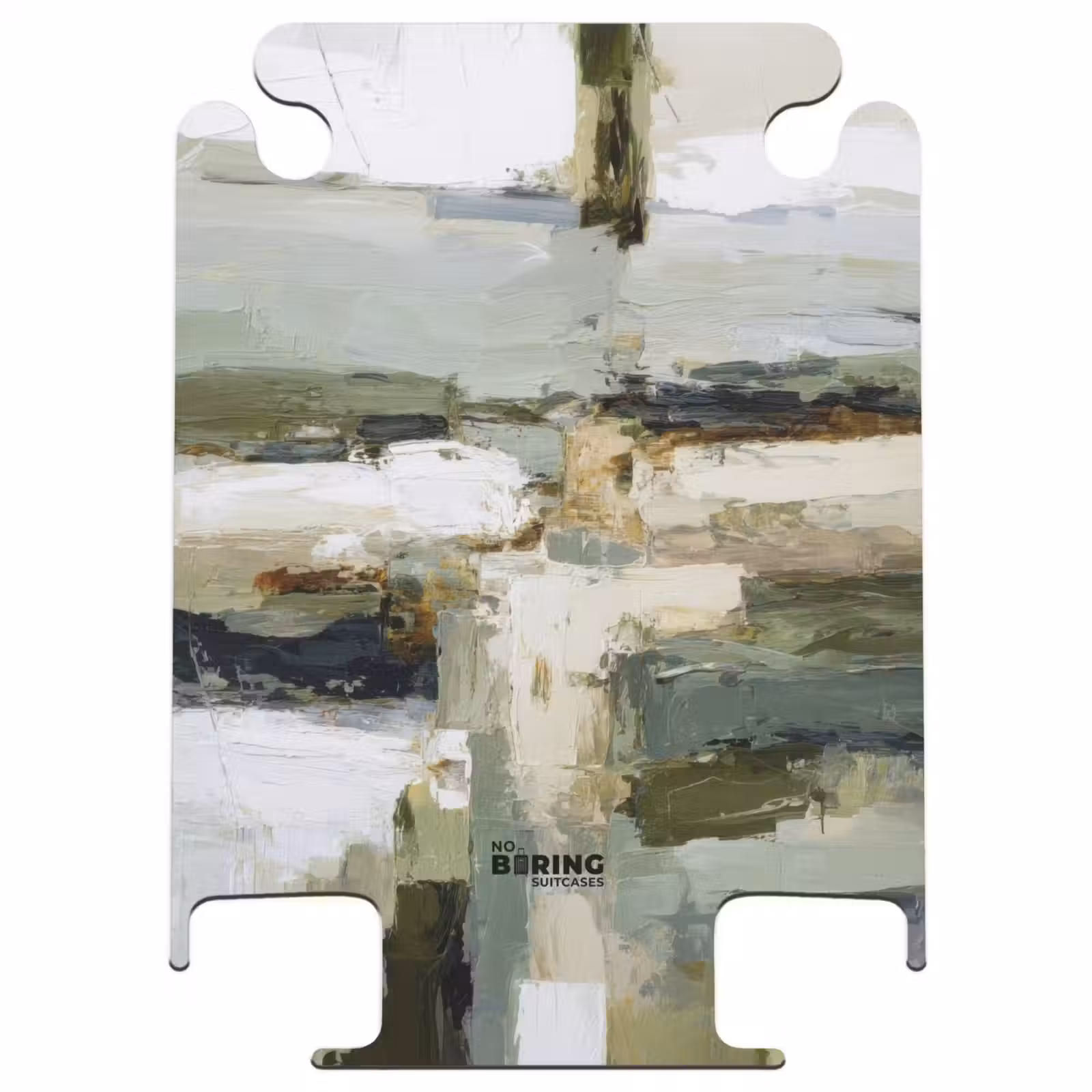 CaseSwap™ - Brush strokes - Green - Abstract - Japandi — 1