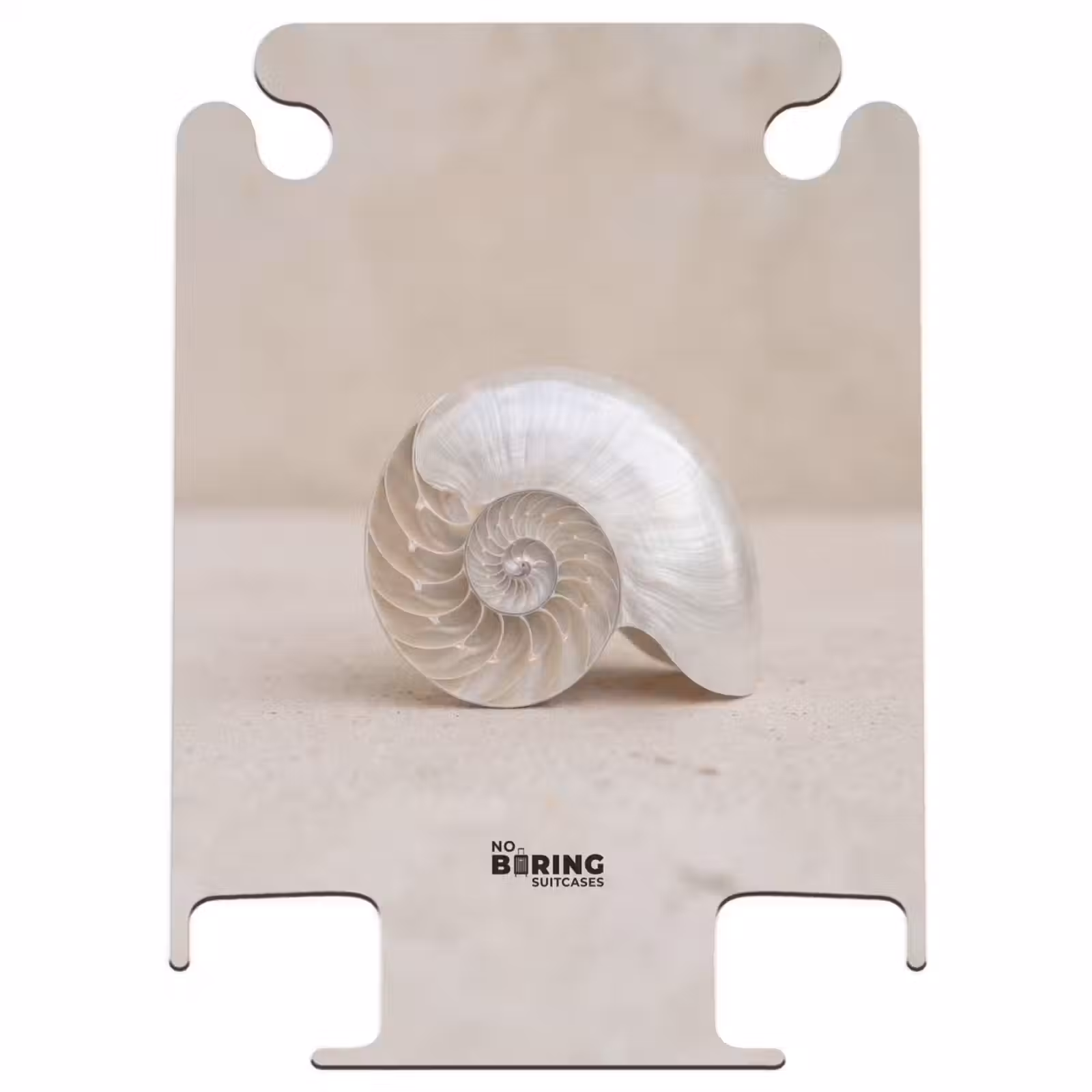 CaseSwap™ - Shell - Spiral - Beige — 1