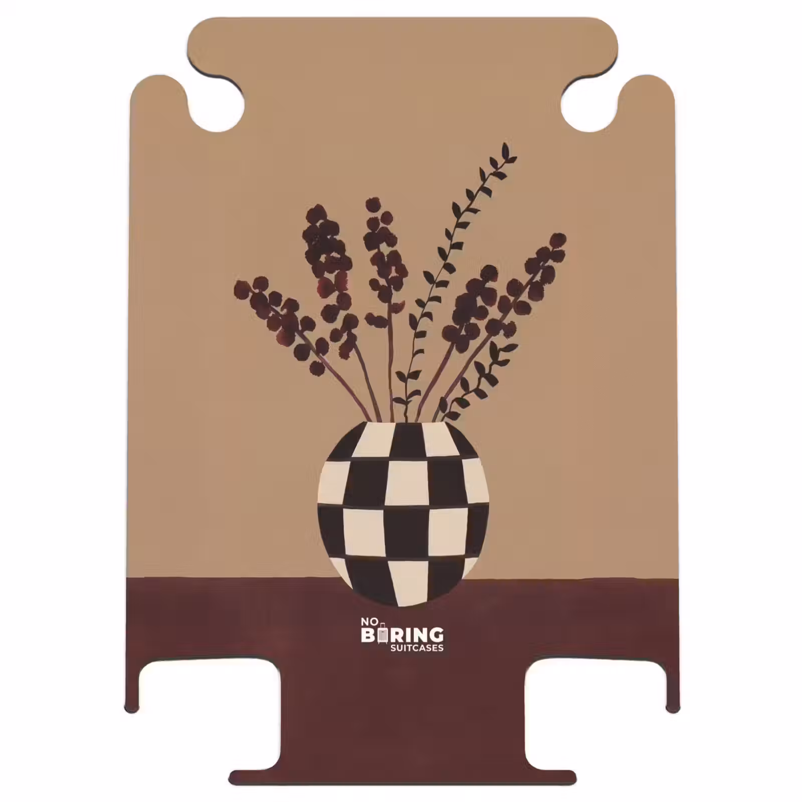 CaseSwap™ - Minimalist - Vase - Flowers - Brown — 1