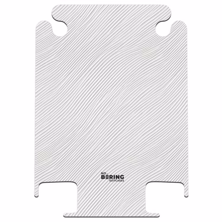 CaseSwap™ - Waves - Ribbing - White — 1