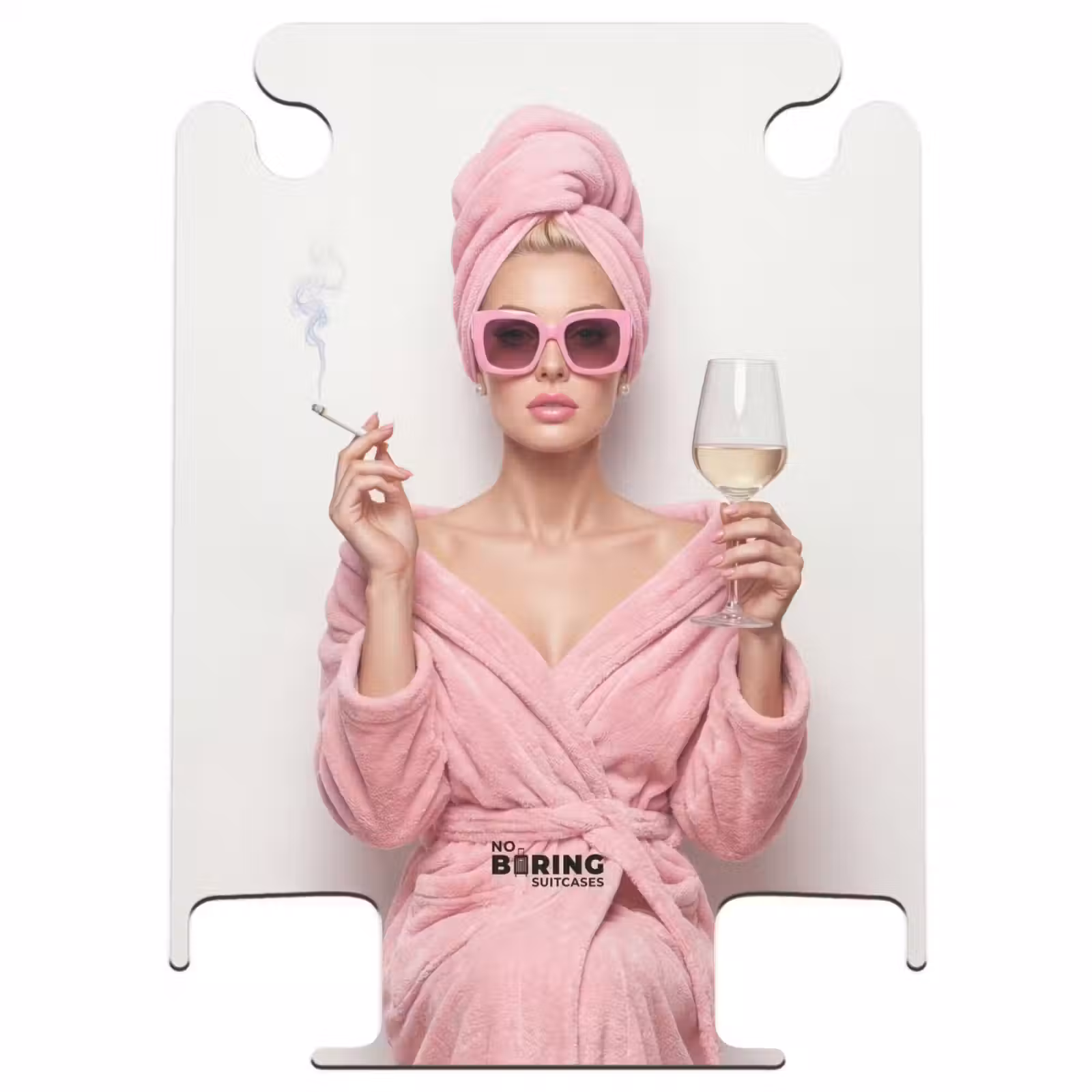 CaseSwap™ - Woman - Pink - Wine - Sunglasses — 1