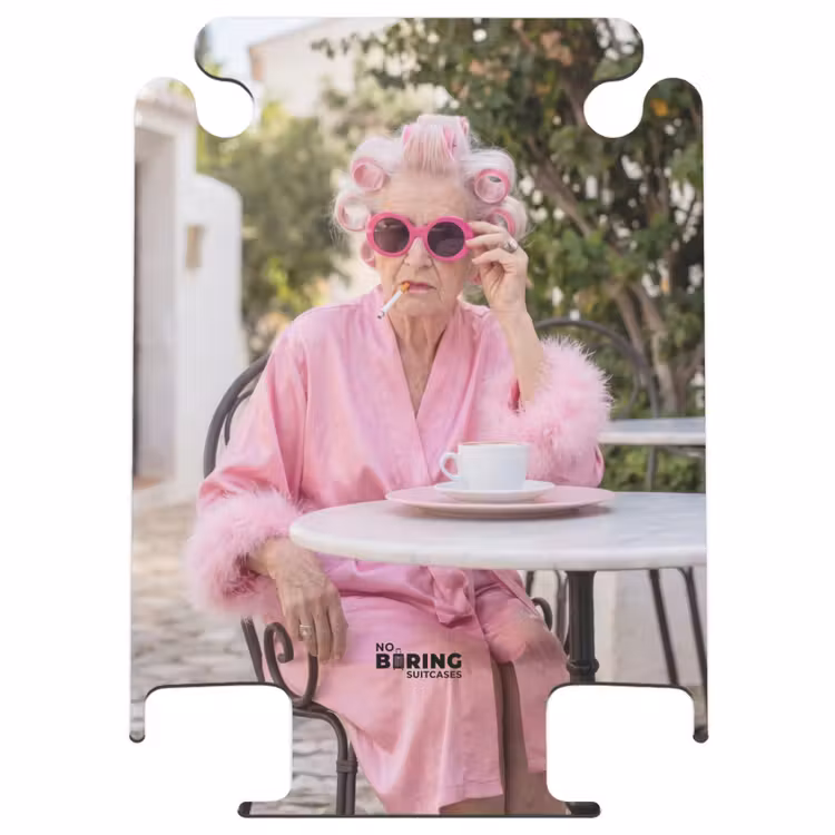 CaseSwap™ - Morning coat - Curlers - Pink — 1