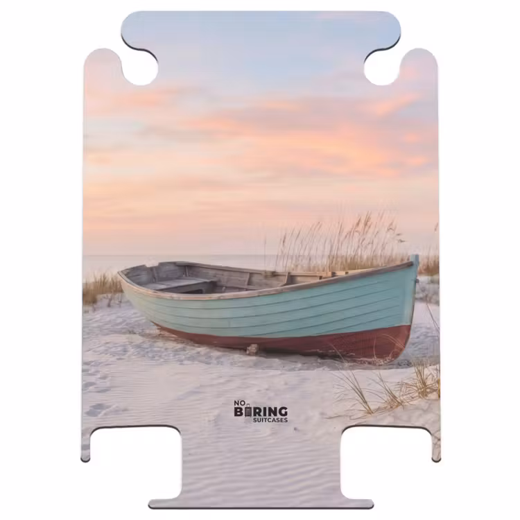 CaseSwap™ - Rustic - Rowing boat - Sandy beach — 1