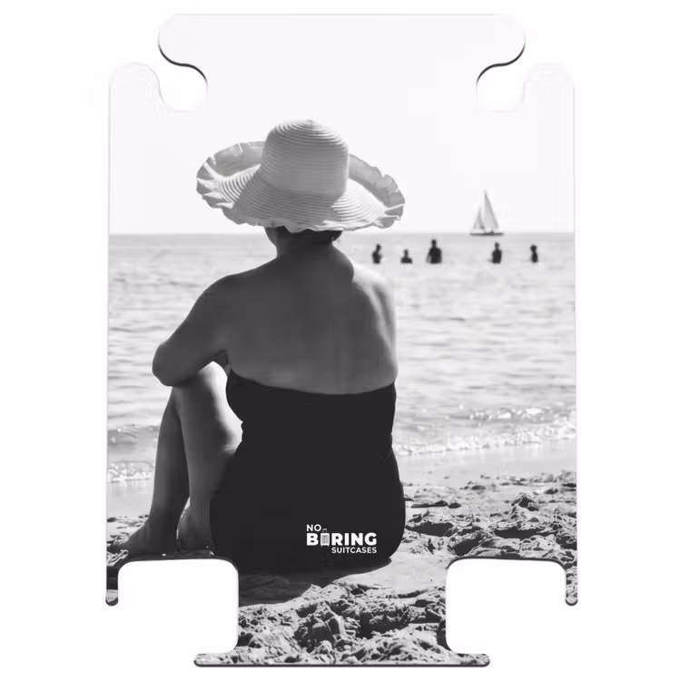 CaseSwap™ - Sun hat - Beach - Black - White — 1