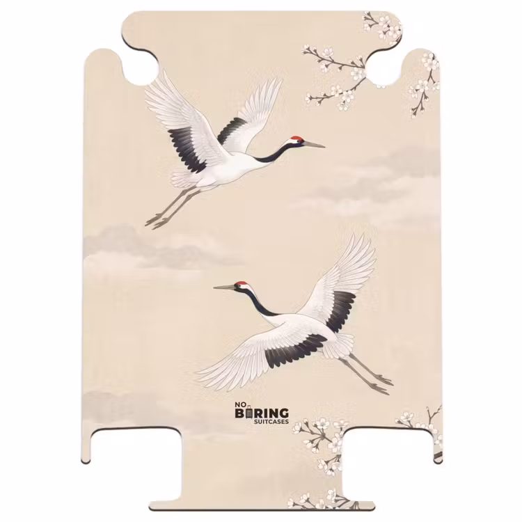 CaseSwap™ - Cranes - Blossom - Beige — 1