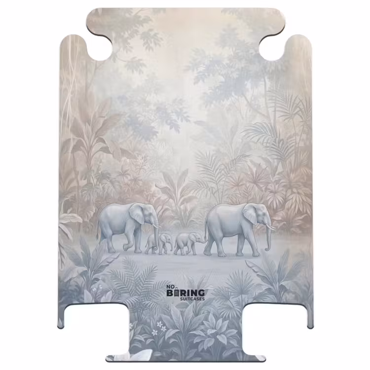 CaseSwap - Elephant - Family - Jungle - Illustration - Gray — 1