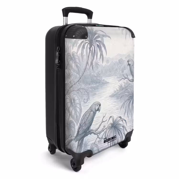 CaseSwap™ - Bird - River - Tropical - Illustration - Blue — 2