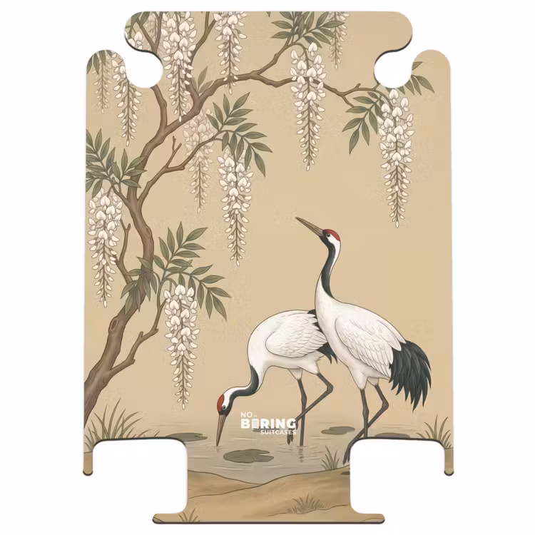CaseSwap™ - Cranes - Water - Beige — 1