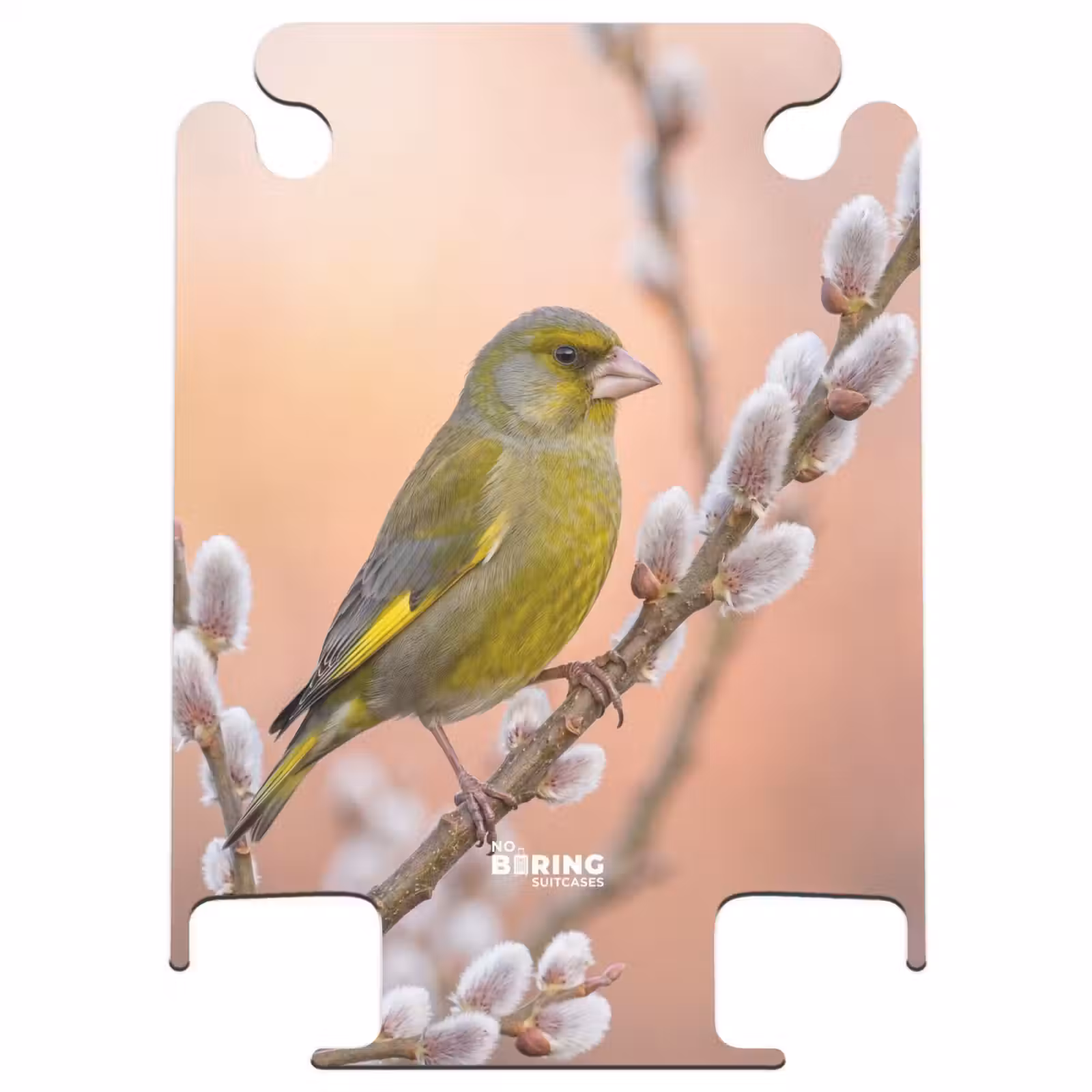 CaseSwap™ - Greenfinch - Catkins - Spring - Nature - Soft — 1