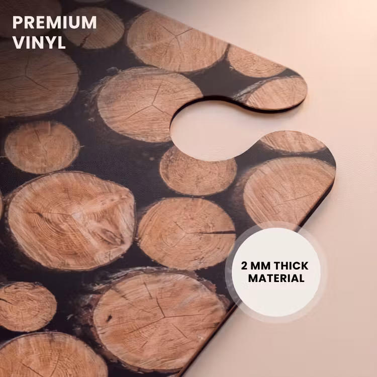 CaseSwap™ - Logs - Texture - Pattern - Brown - Rustic — 6
