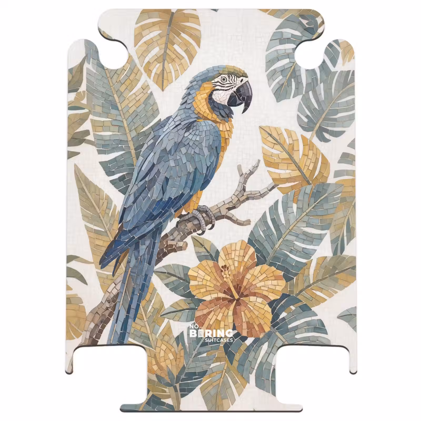CaseSwap™ - Bird - Branch - Nature - Mosaic - Blue — 1