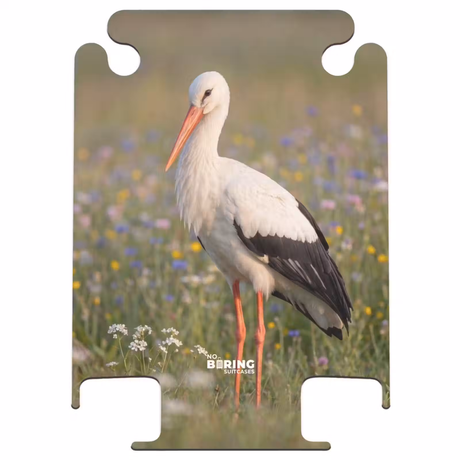 CaseSwap™ - Stork - Flowers - Meadow - Colorful — 1