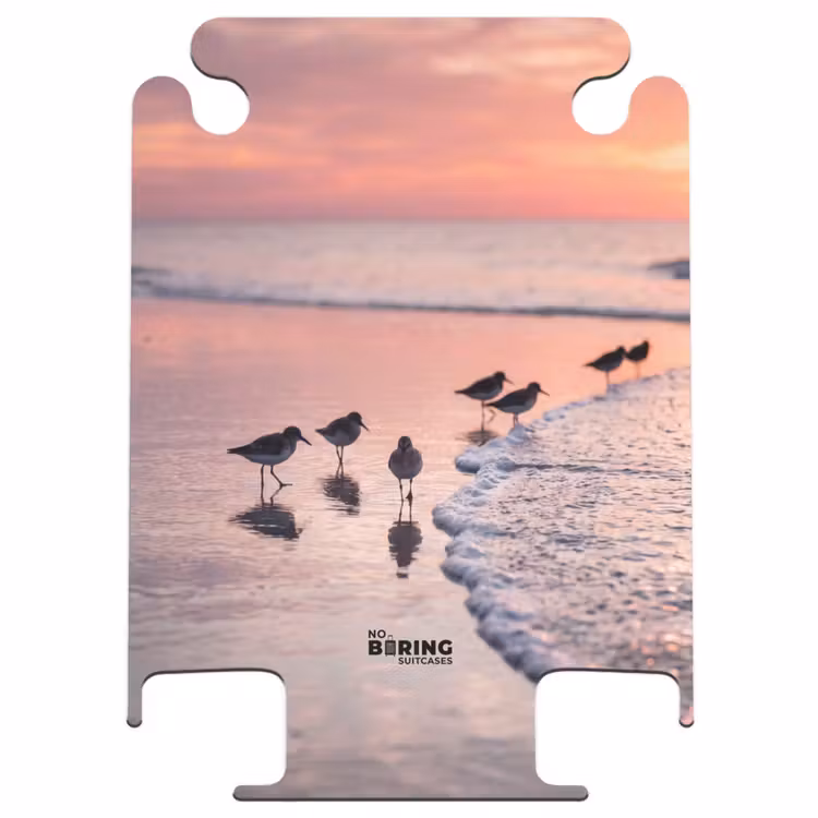 CaseSwap™ - Seagulls - Beach - Sea - Pink — 1