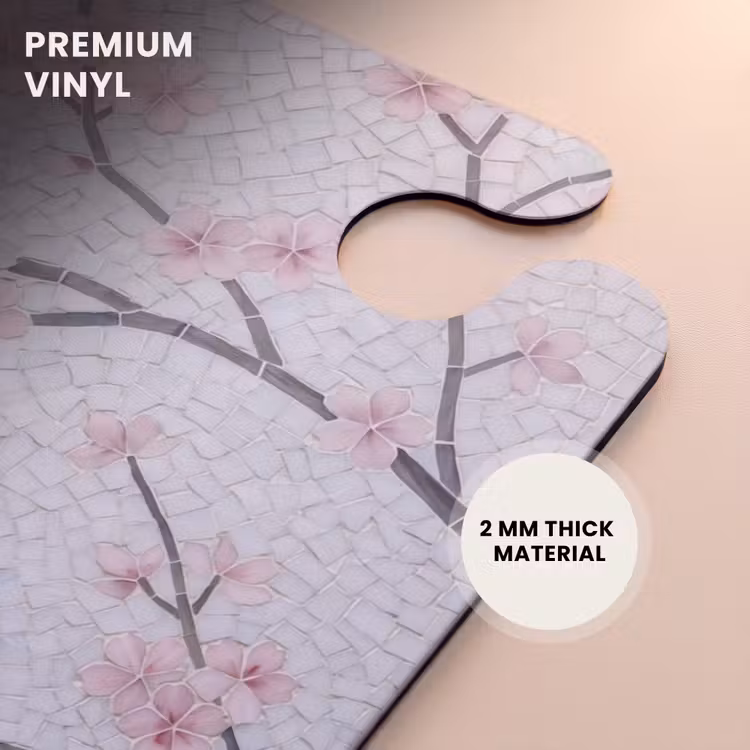 CaseSwap - Bird - Flowers - Nature - Mosaic - Pink — 6