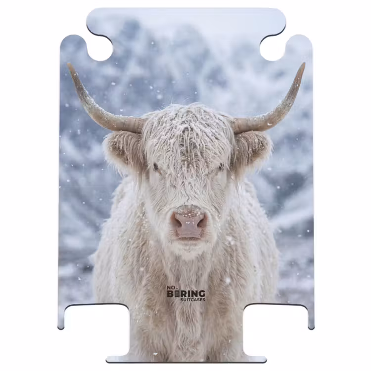CaseSwap™ - Scottish Highland Cow - Snow - Mountains - Winter — 1