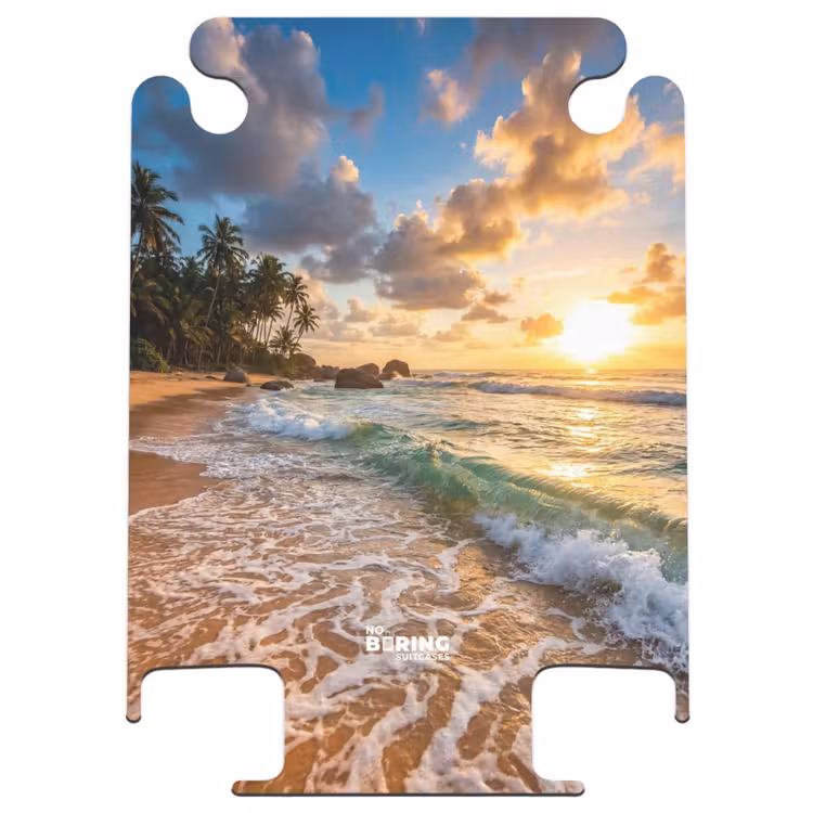 CaseSwap™ - Beach - Sunset - Waves - Nature - Gold — 1