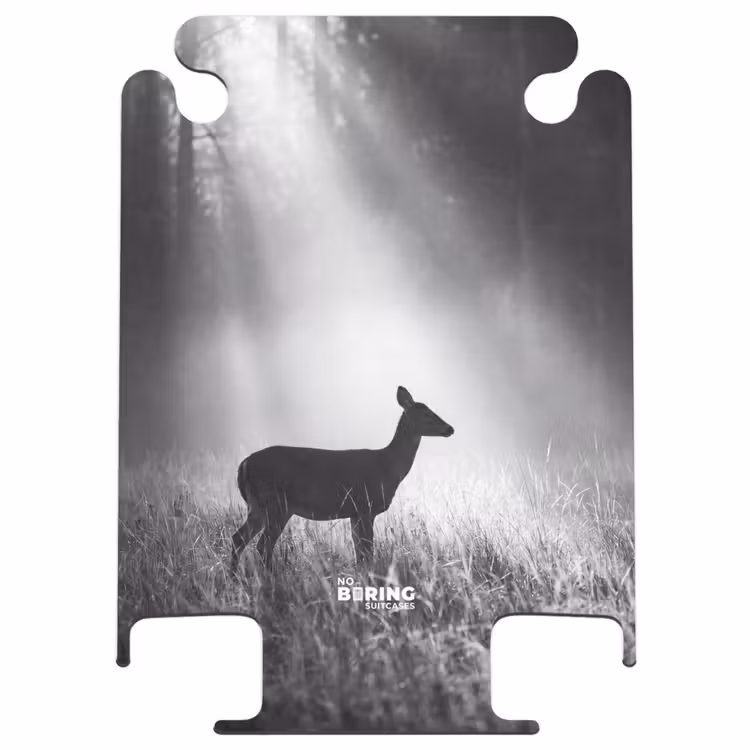 CaseSwap™ - Deer - Forest - Sunbeams - Black and White - Nature — 1