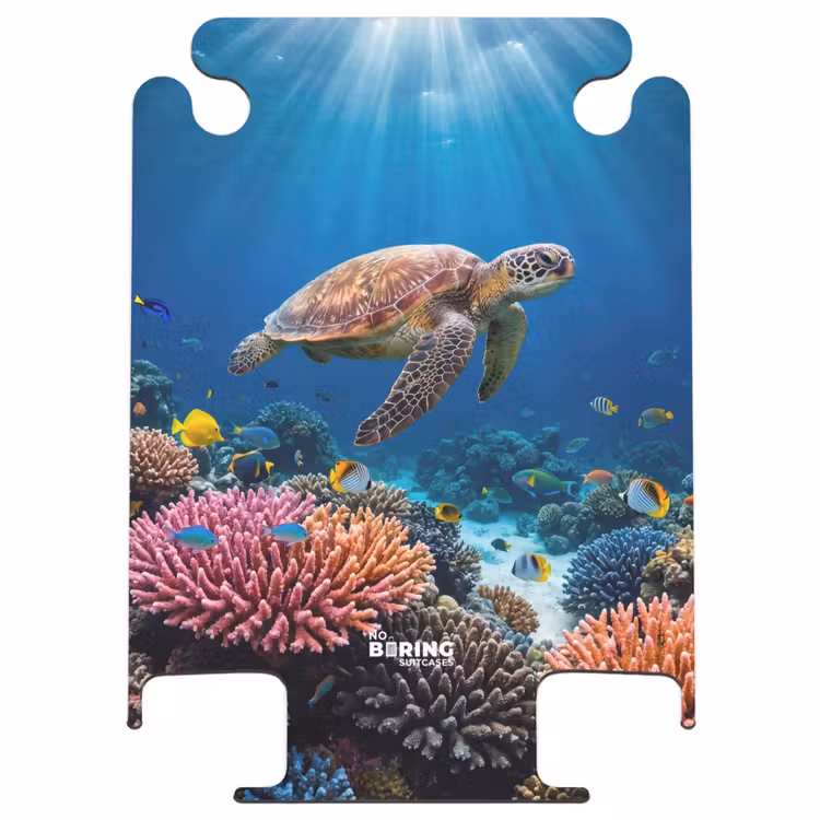 CaseSwap™ - Turtle - Coral Reef - Ocean - Animals - Blue — 1
