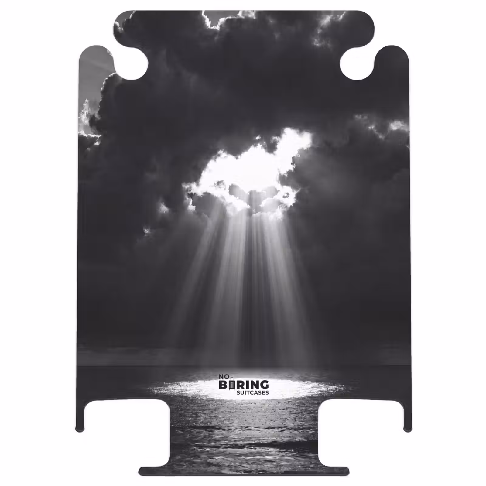 CaseSwap™ - Light - Clouds - Sea - Black and White - Nature — 1