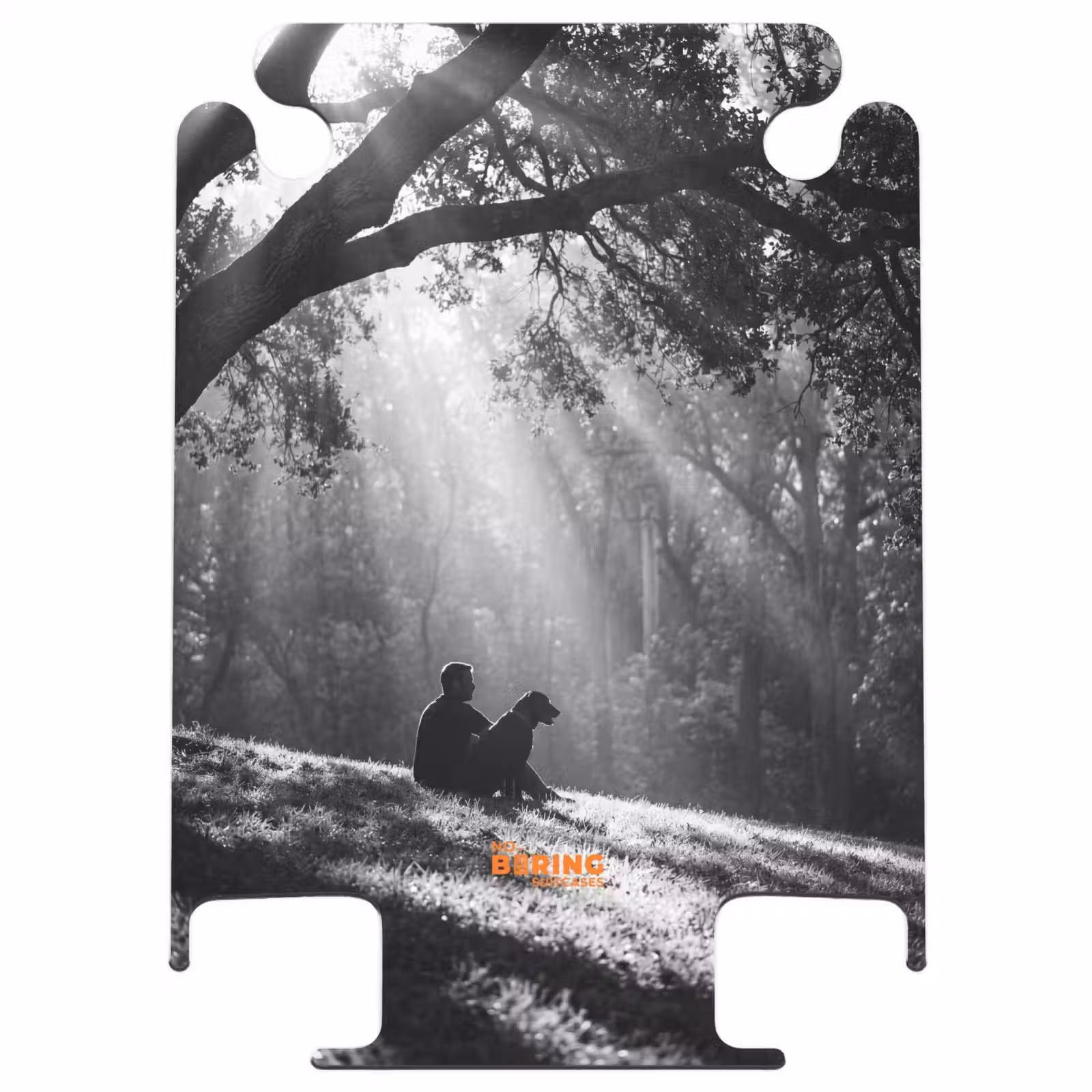 CaseSwap™ - People - Dogs - Nature - Black and White - Silhouette — 1