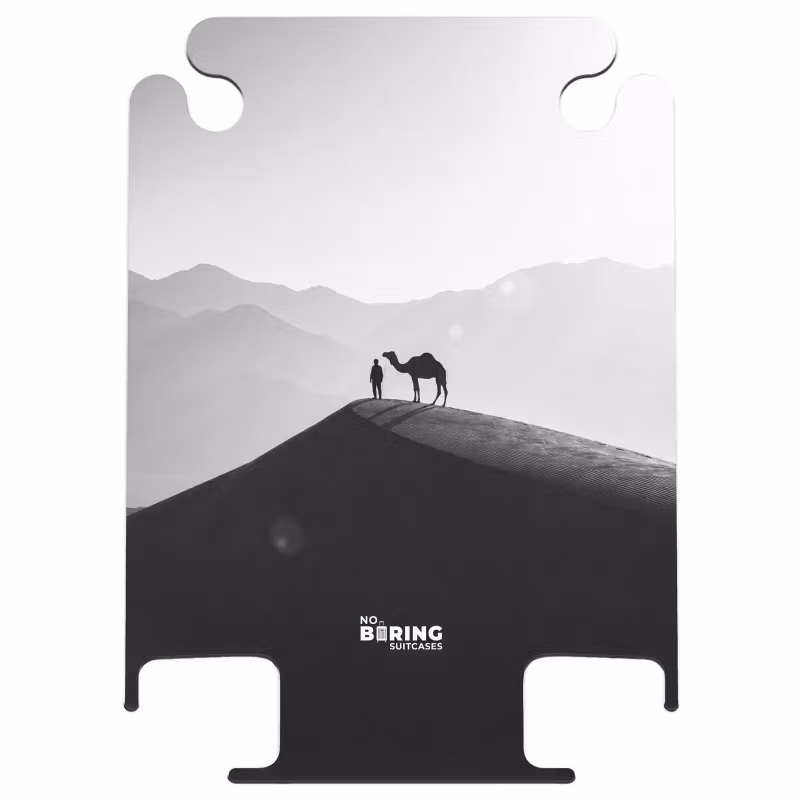 CaseSwap™ - Person - Camel - Sand Dune - Nature - Monochrome — 1