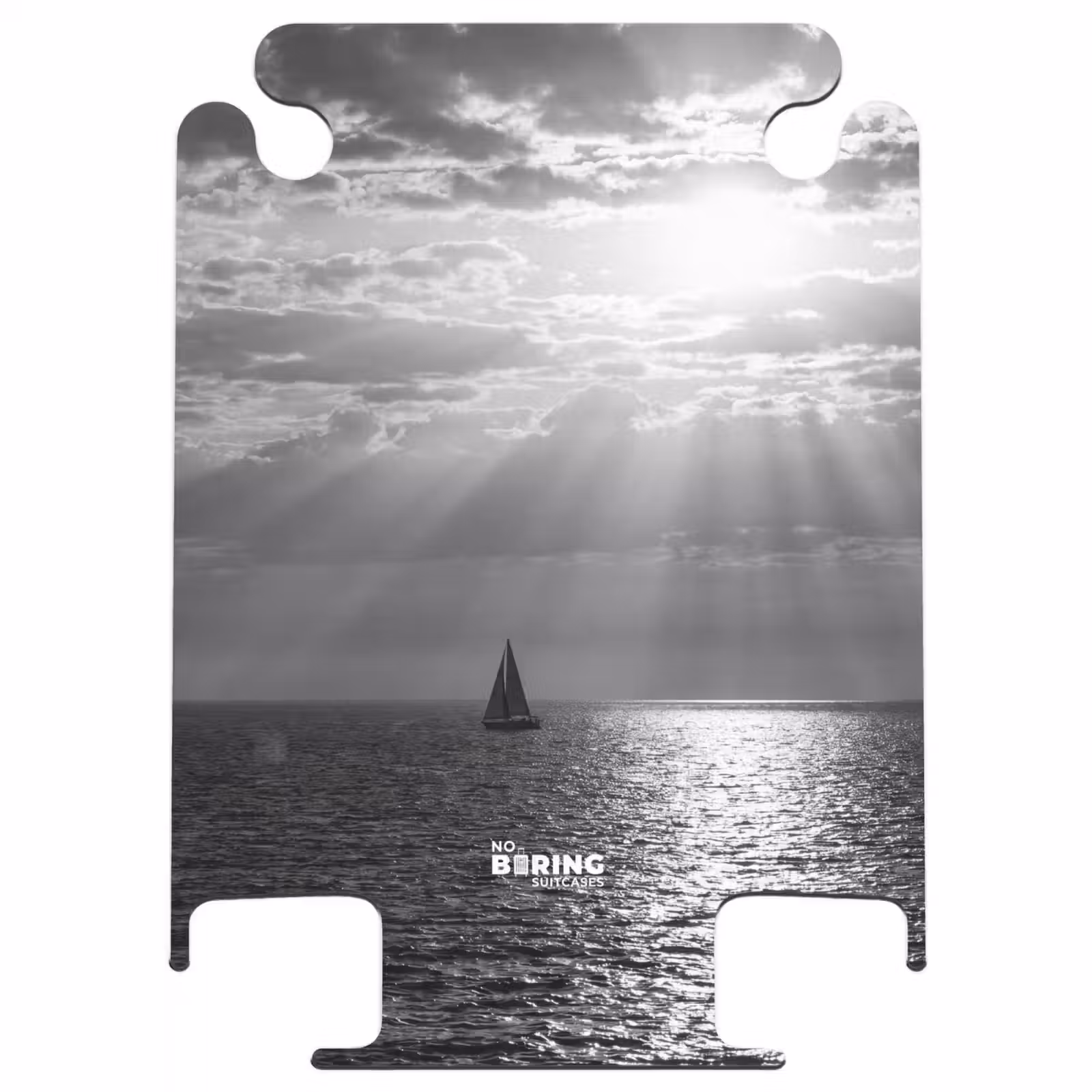 CaseSwap™ - Water - Boat - Sky - Nature - Black and White — 1