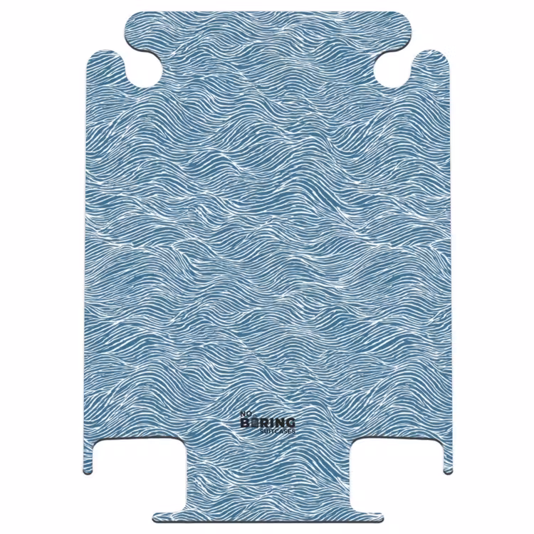 CaseSwap™ - Blue - White - Waves - Patterned - Texture — 1