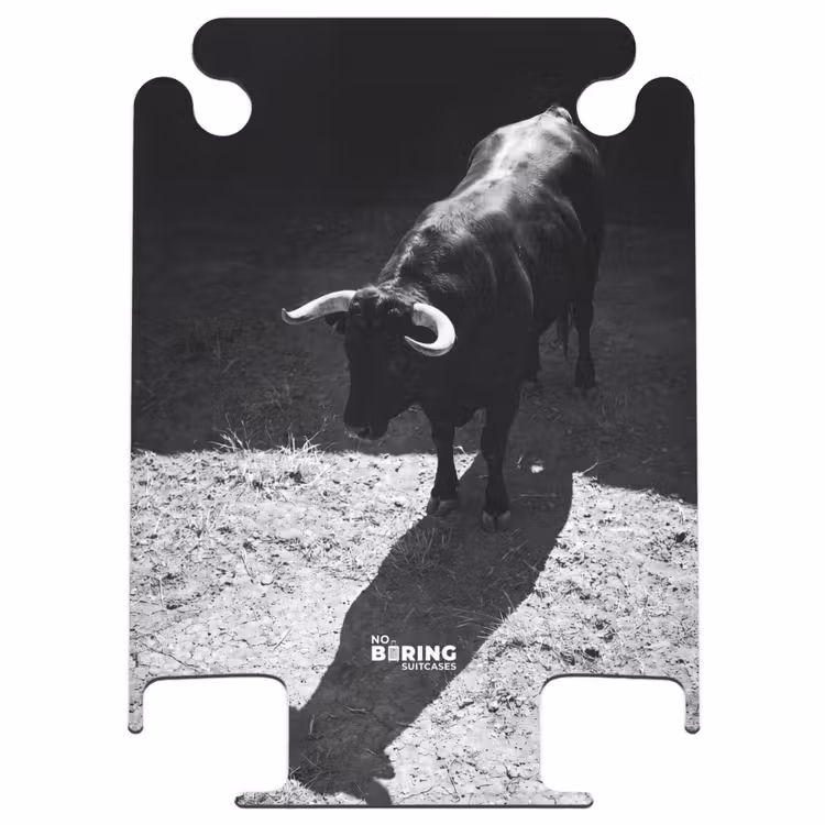 CaseSwap™ - Bull - Shadow - Animals - Contrast - Black and White — 1