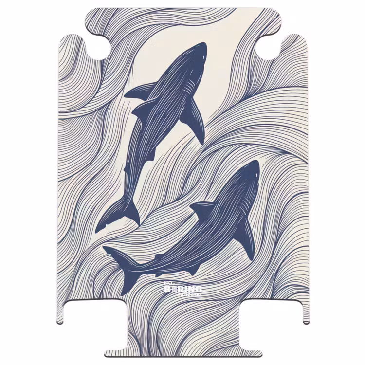CaseSwap™ - Fish - Ocean - Line Drawing - Blue - Animals — 1