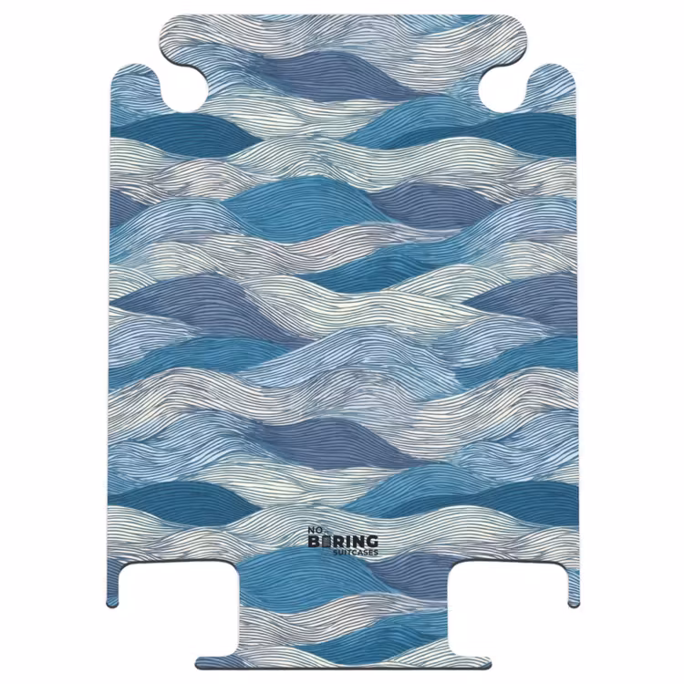CaseSwap - Patterned - Blue - White - Wavy - Stripes — 1