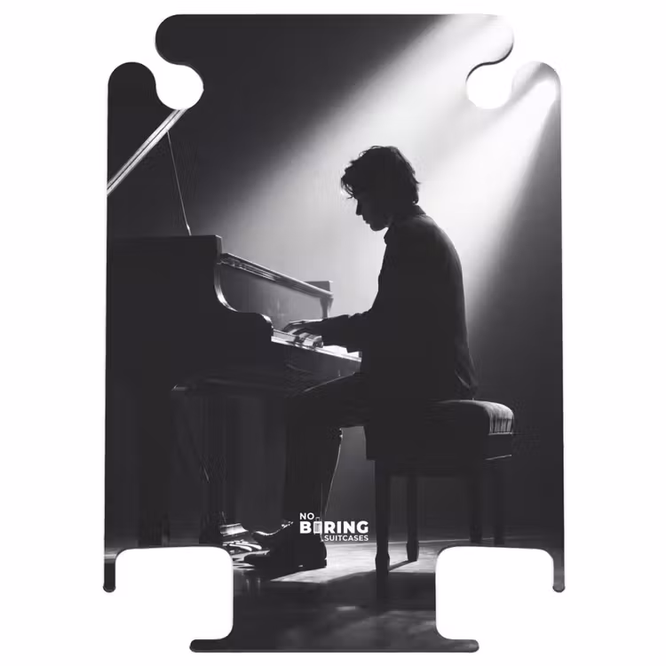 CaseSwap™ - Person - Piano - Music - Black-and-white - Stage — 1