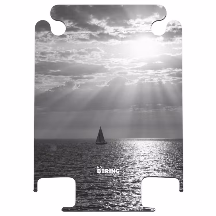 CaseSwap™ - Water - Boat - Sky - Nature - Black and White — 1